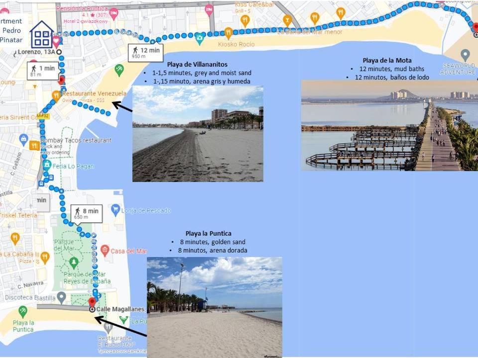 Apartment San Pedro Del Pinatar Lo Pagan Tikitakiapartments Екстер'єр фото